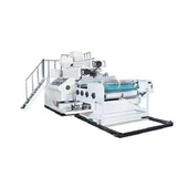 Dviejų sluoksnių koekstruzijos tamprios plėvelės gamybos linija